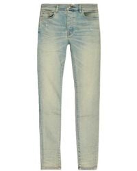 Amiri - Stack Distressed Jeans - Lyst