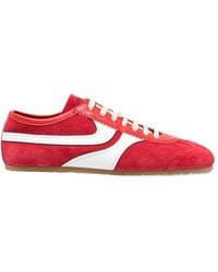 Dries Van Noten - Retro Panelled Low-Top Sneakers - Lyst