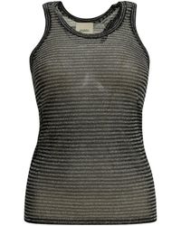 Isabel Marant - Cevara Striped Knitted Top - Lyst