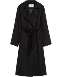Max Mara - Tie A Belt Overcoat - Lyst
