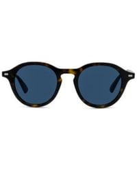 KENZO - Round Frame Sunglasses - Lyst