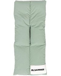Jil Sander - Padded Logo Scarf - Lyst