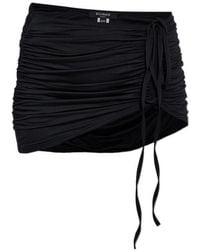 Balmain - Drawstring Gathered Beach Skirt - Lyst