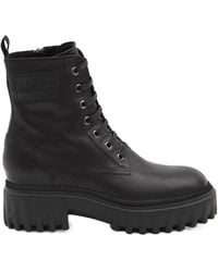 Hogan - H700 Chunky Biker Boots - Lyst