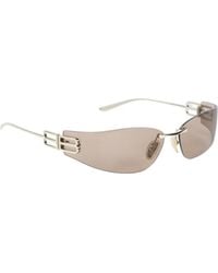 Balenciaga - Eyewear Wrap-Around Sunglasses - Lyst
