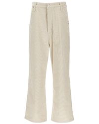Ami Paris - Corduroy Straight Trousers - Lyst