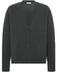 The Row - Long-Sleeved Knitted Cardigan - Lyst