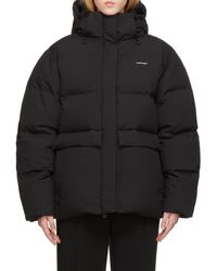 Holzweiler - Detachable Hood Quilted Down Jacket - Lyst