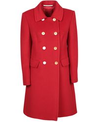 Tagliatore - Double-Breasted Buttoned Coat - Lyst