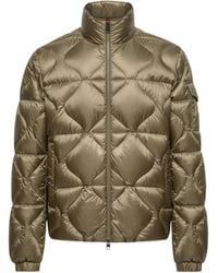 Moncler - Asurel Geometric Quilted Short Down Jacket - Lyst
