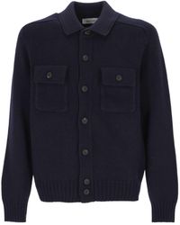Gran Sasso - Long Sleeved Buttoned Knitted Jacket - Lyst