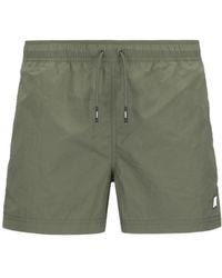 K-Way - Drawstring Waist Swim Shorts - Lyst