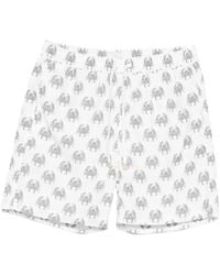 Eleventy - Crab-Print Swim Shorts - Lyst