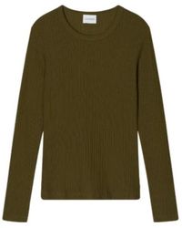 Closed - Crewneck Long Sleeve Top - Lyst