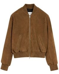 Ami Paris - Ami Goat Suede Jacket - Lyst