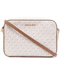Michael Kors - Michael Jet Set Zipped Large Crossbody Bag - Lyst