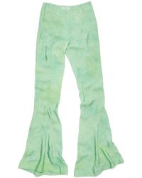 Acne Studios - Tie-Dye Flared Trousers - Lyst