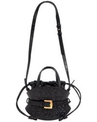 Balmain - Embossed Shuffle Mini Handbag - Lyst