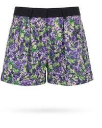 Max Mara - Pattern Shorts - Lyst