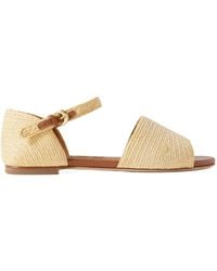 STAUD - Catherine Flat Sandals - Lyst