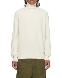 we11done - Intarsia-Knit Roll-Neck Jumper - Lyst