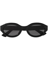Gucci - Eyewear Oval Frame Sunglasses - Lyst