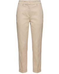 Peserico - Pleated Tailored Trousers - Lyst