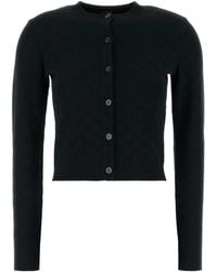 Gucci - Gg Fine Jacquard Cardigan - Lyst