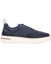Loro Piana - Round-Toe Lace-Up Sneakers - Lyst