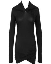 Rick Owens - Asymmetric Long-Sleeved Dress - Lyst