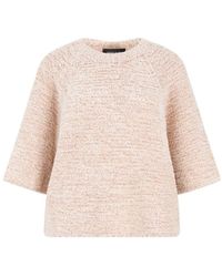 Fabiana Filippi - Crew Neck Knitwear - Lyst
