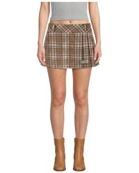 Marissa Chiara - Plaid Skirt - Lyst