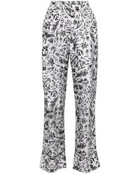 Off-White c/o Virgil Abloh - Tattoo-Print Pyjama Pants - Lyst