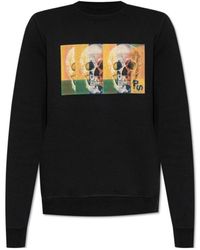 Paul Smith - Ps Paul Smith Skull Printed Crewneck Sweatshirt - Lyst
