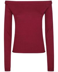 IRO - Long-Sleeve Knit Top - Lyst
