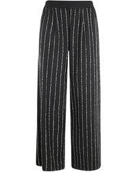 Maria Calderara - Striped Trousers - Lyst