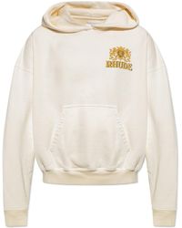 Rhude - Cresta Cigar Drop Shoulder Hoodie - Lyst