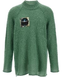 Undercover - Patch Detailed Oversized Jumper - Lyst