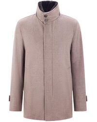 Herno - Cashmere Coat - Lyst
