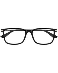 Montblanc - Eyewear Rectangular Frame Glasses - Lyst