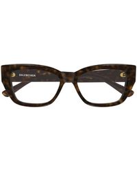 Balenciaga - Eyewear Cat Eye Frame Glasses - Lyst