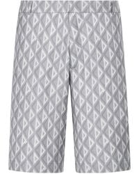 Dior - Cd Diamond Bermuda Shorts - Lyst