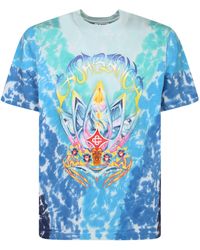 CASABLANCA - Graphic Short Sleeve T-Shirt - Lyst