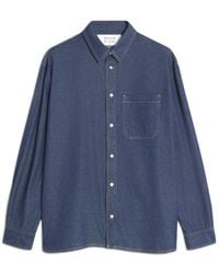 Maison Kitsuné - Maison Kitsuné Snap-Button Denim Shirt - Lyst