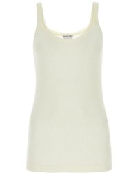 Bottega Veneta - Slim Fit Light Tank Top - Lyst
