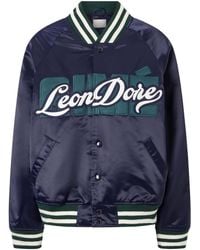 Aimé Leon Dore - Satin Padded Varsity Jacket - Lyst