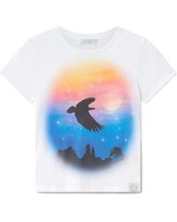 Stella McCartney - Bird-Print T-Shirt - Lyst