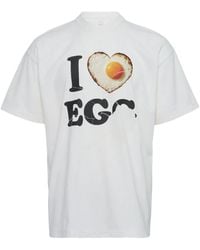 Doublet - I Love Egg Print T-Shirt - Lyst