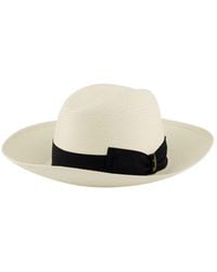 Borsalino - Claudette Grosgrain-Ribbon-Detail Hat - Lyst