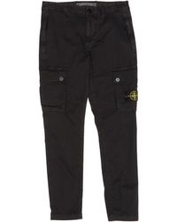 Stone Island - Casual Pants With Belt Loops - Lyst